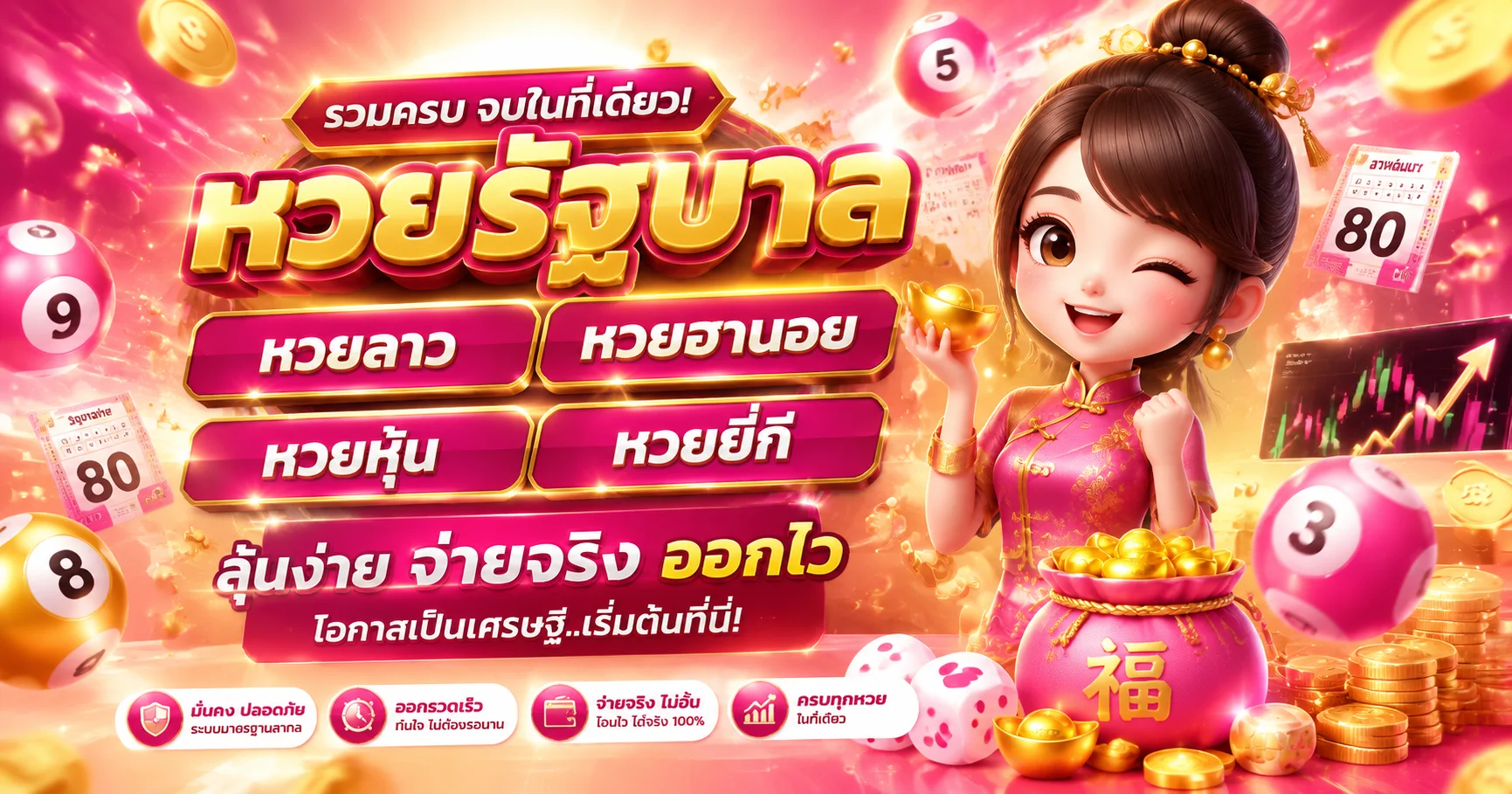 ตรวจผลหวยล่าสุด Chokdii หวยรัฐบาล หวยลาว หวยฮานอย